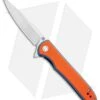 Artisan Cutlery Small Shark Liner Lock Knife Orange G-10/Blue (3" Stonewash)