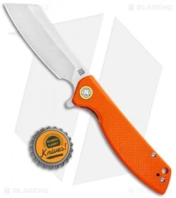 Artisan Cutlery Small Tomahawk Liner Lock Knife Orange G-10 (3" Stonewash) -Pocket Knife Shop Artisan Cutlery Small Tomahawk LL Orange G 10 SW ATZ1815PSOEF BHQ 91947 jr bottlecap