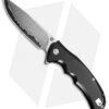 Artisan Cutlery Tradition Frame Lock Knife Black Titanium (3.8" Damascus)