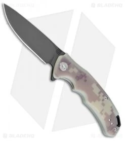 Artisan Cutlery Tradition Liner Lock Knife Digital Camo G-10 (3.8" Black)
