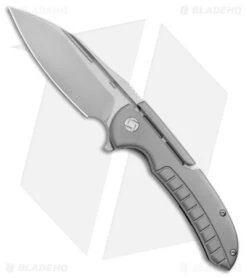Artisan Cutlery Valor Frame Lock Knife Gray Titanium (3.5" Satin)