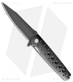 Artisan Cutlery Virginia Liner Lock Knife Smooth Black G-10 (3.8" Black)