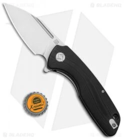 Artisan Cutlery Wren Flipper Black G-10 Smooth (3" Stonewash) 1825P-BKC -Pocket Knife Shop Artisan Cutlery Wren Flipper Black G 10 Smooth Stonewash 1825P BKC BHQ 95874 kp bottlecap jr