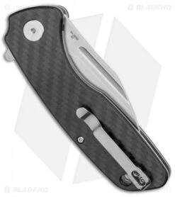 Artisan Cutlery Wren Flipper Knife Black G-10/CF (3" Stonewash) 1825P-CF -Pocket Knife Shop Artisan Cutlery Wren Flipper Knife Black G 10 CF Stonewash 1825P CF BHQ 95875 kp side jr