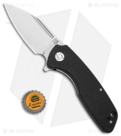 Artisan Cutlery Wren Flipper Knife Black G-10 (3" Stonewash) 1825P-BKF -Pocket Knife Shop Artisan Cutlery Wren Flipper Knife Black G 10 Stonewash 1825P BKF BHQ 95873 kp bottlecap jr