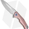 Artisan Cutlery Zumwalt Frame Lock Knife Rose Pink Titanium (3.8" Satin M390)