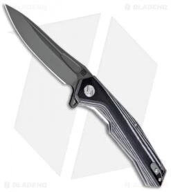 Artisan Cutlery Zumwalt Liner Lock Knife Black/White G-10 (3.8" Black)