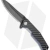 Artisan Cutlery Zumwalt Liner Lock Knife Black Carbon Fiber (3.8" Black)