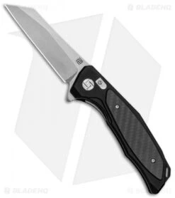Artisan Cutlery Megahawk Liner Lock Knife Black G-10/Carbon Fiber (3.9" SW)