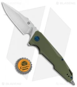 Artisan Cutlery Predator Liner Lock Knife Green G-10 (3.75" Stonewash) 1706P-GN -Pocket Knife Shop Artisan Predator Green G 10 D2 1706PGN BHQ 85016 jr bottlecap