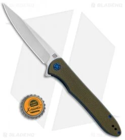 Artisan Cutlery Shark Liner Lock Knife Green G-10 (4" Stonewash) 1707P-GN -Pocket Knife Shop Artisan Shark Green G 10 Large D2 1707PGN BHQ 85029 jr bottlecap