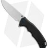 Artisan Cutlery Tradition Liner Lock Knife Black G-10 (3.8" Stonewash)