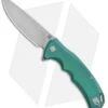 Artisan Cutlery Tradition Frame Lock Knife Green Titanium (3.8" Stonewash)