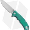 Artisan Cutlery Tradition Frame Lock Knife Green Titanium (3" Stonewash)