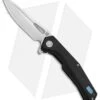 Artisan Cutlery Zumwalt Frame Lock Knife Black Titanium (3.8" Satin M390)