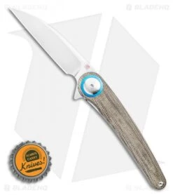 Artisan Cutlery Cazador Liner Lock Knife Green Micarta (3.5" Satin) 1848P-ODG -Pocket Knife Shop BHQ121816 Bottlecap