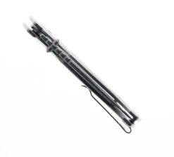 CJRB Chord Button Lock Folding Knife Stainless Skeletonized Handle HRC59-61 Drop Point Plain Edge Stonewash Finish J1927-ST -Pocket Knife Shop CJRB 1927 ST 03 42248.1683653288