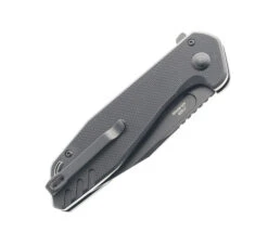 CJRB Riff Button Lock Folding Knife Black G10 Handle AR-RPM9 Drop Point Plain Black Blade J1928-BBK -Pocket Knife Shop CJRB 1928 BBK 02 67259.1683652987