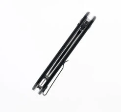 CJRB Riff Button Lock Folding Knife Black G10 Handle AR-RPM9 Drop Point Plain Edge Stonewash Finish J1928-BK -Pocket Knife Shop CJRB 1928 BK 04 53669.1683652908