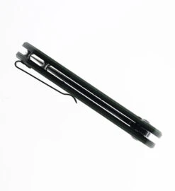 CJRB Riff Button Lock Folding Knife Green Micarta Handle AR-RPM9 Clip Point Plain Black Blade J1928-BMGN -Pocket Knife Shop CJRB 1928 BMGN 04 20843.1683652952