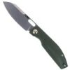 CJRB Ekko Liner Lock Folding Knife Green Micarta Handle AR-RPM9 Blade J1929-MGN