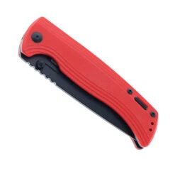 CJRB Resource J Folding Knife Red G10 Handle AR-RPM9 Drop Point Plain Black Blade J1932-BRE -Pocket Knife Shop CJRB 1932 BRE 01 51775.1694708418