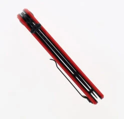 CJRB Resource J Folding Knife Red G10 Handle AR-RPM9 Drop Point Plain Black Blade J1932-BRE -Pocket Knife Shop CJRB 1932 BRE 02 01340.1694708418