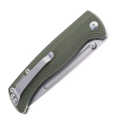 CJRB Resource J Folding Knife Green G10 Handle AR-RPM9 Drop Point Plain Edge Stonewash Finish J1932-GN -Pocket Knife Shop CJRB 1932 GRN 03 40603.1694708239