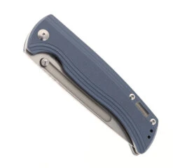 CJRB Resource J Folding Knife Gray G10 Handle AR-RPM9 Drop Point Plain Edge Stonewash Finish J1932-GY -Pocket Knife Shop CJRB 1932 GY 01 76117.1694708311