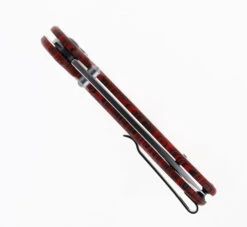 WMK Exclusive BUTTON Lock CJRB FELDSPAR Folding Knife Black/Red G10 GMascus Handle AR-RPM9 Stonewashed Plain Edge J1912-MFS -Pocket Knife Shop CJRB J1912 MFS 05 80524.1679942542