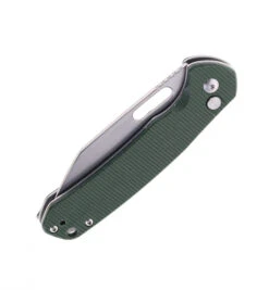 CJRB Pyrite Wharncliffe Folding Knife Green Micarta Handle AR-RPM9 Wharncliffe Plain Edge Stonewashed Finish J1925A-MGN -Pocket Knife Shop CJRB J1925A MGN 01 25960.1689262927