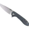 WMK Exclusive CJRB Large Feldspar Flipper Titanium Blue Fat Carbon Handle Frame Lock M390 Blade CJ1912L-DMB