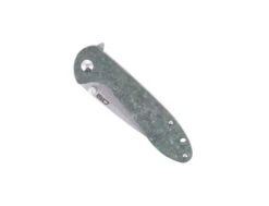 WMK Exclusive CJRB Large Feldspar Flipper Titanium Green Fat Carbon Handle Frame Lock M390 Blade CJ1912L-DMG -Pocket Knife Shop Feldspar Green 03 73632.1668554929