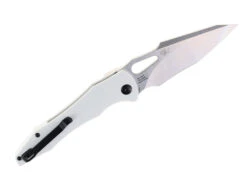 WMK Exclusive Artisan Cutlery Great White Folding Knife White G10 Satin Blade 1841P-WH -Pocket Knife Shop Great White 06 96205.1650393762