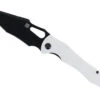 WMK Exclusive Artisan Cutlery Great White Folding Knife White G10 DLC Coated Blade 1841P-BWH