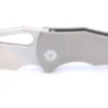 Artisan Cutlery Great White Folding Knife Titanium Handle S35VN Tanto 1841G-GY