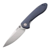 CJRB Feldspar Liner Lock Knife Gray G10 Handle Plain SW D2 Blade J1912GYC
