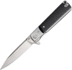 Artisan Cutlery Classic Linerlock Knife Black G10 Handle Plain D2 Edge 1802P-BKC